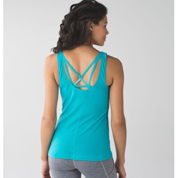 Lululemon - Sweaty Endeavor Tank - Peacock blue - Size 6 - Picture 1 of 11